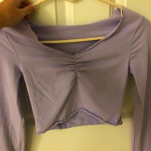 XS Long Sleeve Purple Top